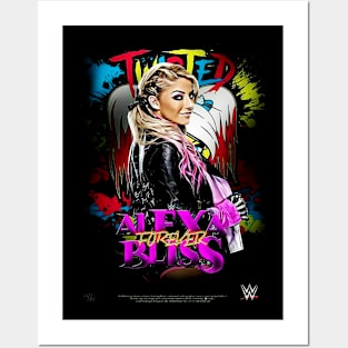 Twisted alexa bliss Posters and Art